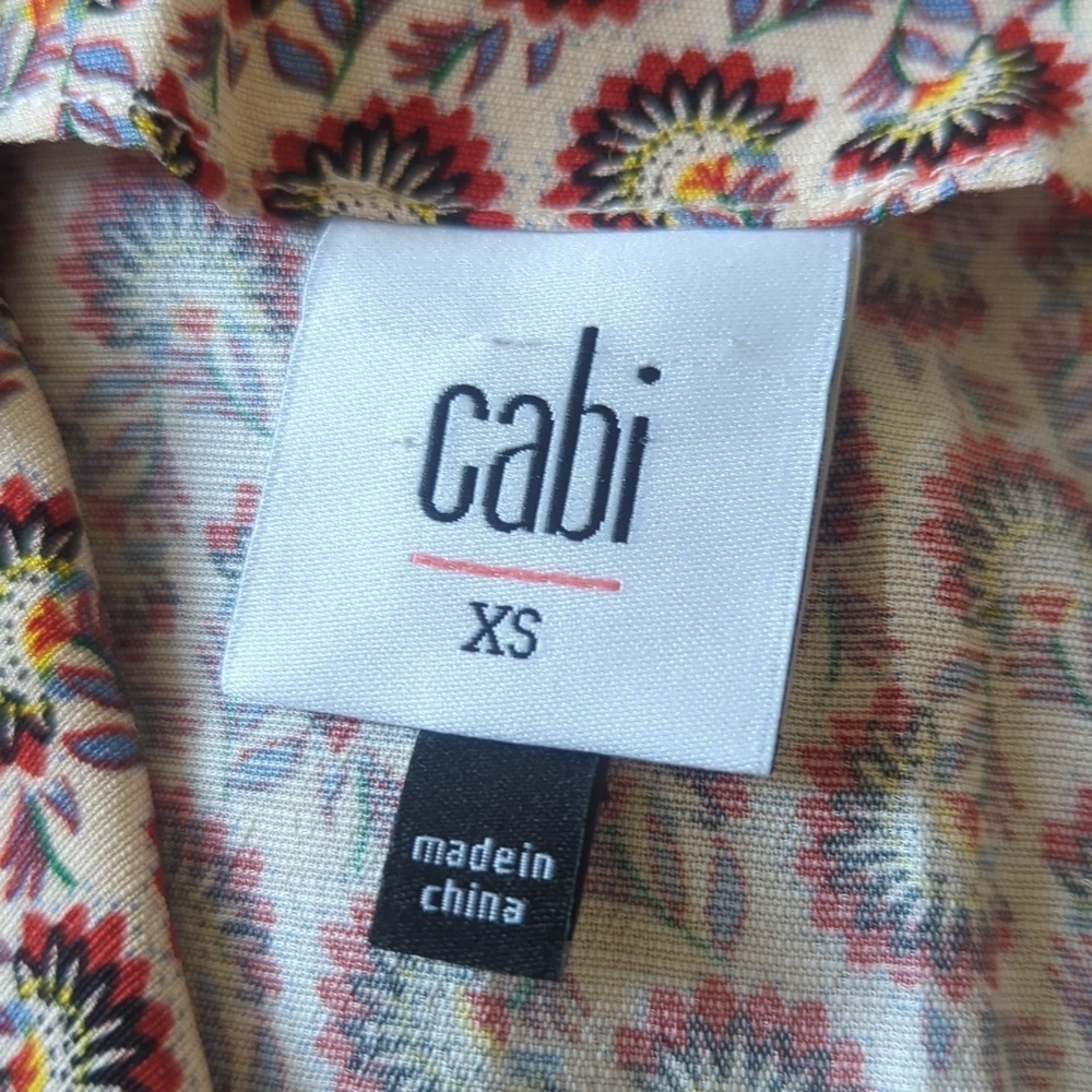 Cabi Poet Multicolor Patterned Women's Jacket - Picture 9 of 10